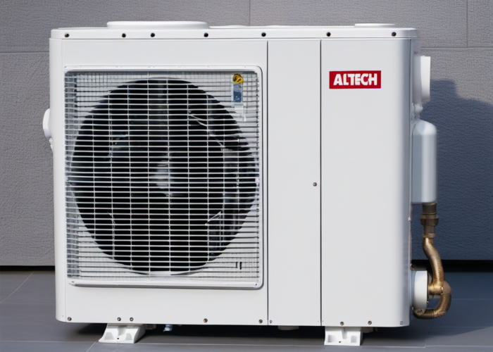 Altech Piscine 9 kW — Technologie EVI Inverter